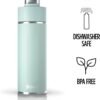 Ninja DW2401MT Thirsti 24oz Travel Water Bottle, For Carbonated Sparkling Drinks, Colder and Fizzier Longer, Leak Proof, 24 Hrs Cold, Dishwasher Safe, Stainless Steel Insulated Tumbler, Seafoam Blue - Image 9