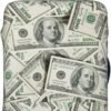 Money Luggage Suitcase Covers Elastic Washable 100 Dollar Bill Cash Present Luggage Protector Travel Suitcase Protective Cover For Kid And Adult, S (Fit 18-21 Inch Luggage)