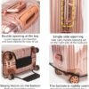 Veki Clear Suitcase Cover PVC Protector with Zip, Waterproof Transparent Luggage Cover Protective Bag, for Plastic Trolley Case Cover Protect Suitcases from Scratch for Travel Accessories (20inch) - Image 5