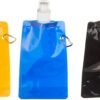 Funiverse Bulk 20 Pack 16 oz Collapsible Water Bottle Assortment - 5 Color Party Favors and Travel Water Bottles