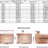 MosaiRudo Clear PVC Luggage Cover Protectors Transparent Travel Luggage Protector for Wheeled Suitcase (Thickness 0.2mm, 20inch) - Image 2