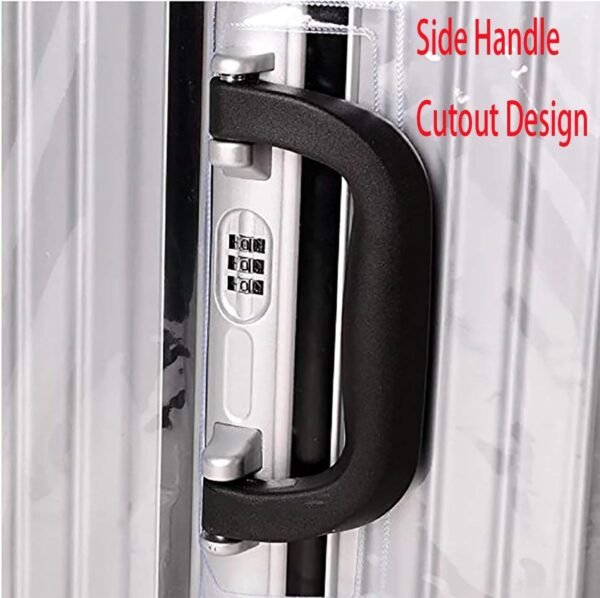 FF1 Luggage Protector Suitcase Cover PVC Bag Dust Proof Travel Suitcase Fits Most 26" - Image 6