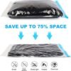 Compression Bags - Travel Accessories - 10 Pack Space Saver Bags - No Vacuum or Pump Needed - Vacuum Storage Bags for Travel Essentials - Home Packing-Organizers (Blue) - Image 3