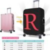 Letter R Luggage Cover Elastic Stretch Suitcase Covers for Luggage Anti-Scratch Luggage Protector Washable Travel Suitcase Cover XL fits 29-32 Inch Luggage - Image 4