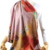 Umjetnost Soft Cashmere Feel Scarf For Women Winter Warm Scarves Large Shawl Wrap Monet Van Gogh Art Print - Image 2