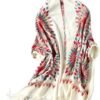 Urban CoCo Women's Embroidered Oversize Tassel Shawl Scarf Wraps for Women