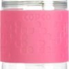 Copco Hydra Reusable Tritan Water Bottle with Spill Resistant Lid and Non-Slip Sleeve, 16.9-Ounce, Pink