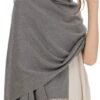 maamgic Women's Scarf Pashmina Shawls and Wraps for Evening Dresses Travel Office Winter Wedding Cashmere Feel Large Scarves