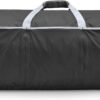 Amazon Basics 100L Nylon Duffel Bag with Multiple Zippered Pockets, Lightweight yet Durable, 50-Pound Weight Capacity, Black, 32.5 x 17 x 11.5 Inches