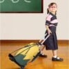 Hivexagon Folding Luggage Cart 88lbs Load Capacity Compact Lightweight and Durable Aluminum Alloy Travel Trolley for Luggage, Personal, Travel, Moving and Office Use - Image 2