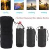 Molle Water Bottle Holder, Professional Tactical Water Bottle Pouch Bag, Military Hydration Carrier for Travel, Hiking, Cycling, Camping with D-Ring Hook. - Image 6
