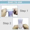 8 Pack Silicone Bottle Covers for Travel, Cruise Must Haves, Travel Essentials for Women Men, Travel Size Toiletries, Cruise Ship Essentials, Travel Accessories Luggage, Elastic Sleeves Leak Proofing - Image 4