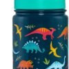 Wildkin Kids 14 oz Reusable BPA-Free Stainless Steel Water Bottle with Leak Proof Lid for Boys & Girls, Insulated, Durable, and Easy to Clean Water Bottles for Toddlers - Jurassic Dinosaurs - Image 2
