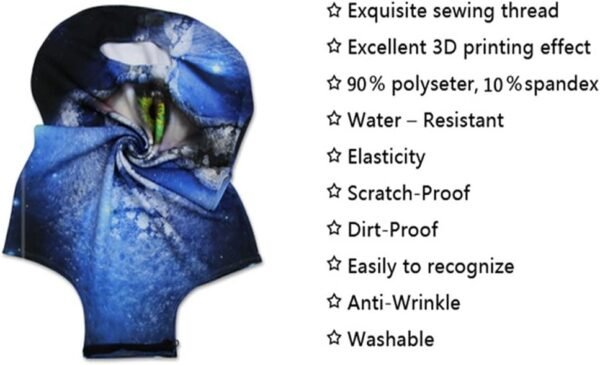Travel Luggage Covers, Suitcase Protective Cover Fits 18"-30" (M(Fits 22”-26” Luggage)) - Image 4