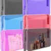 6 Pack Clear Cosmetic Bag Makeup Bags Toiletry Bag with Zipper and Handle, TSA Approved Clear Organizer Bags, PVC Cosmetic Pouch for Women and Men Fit Carry-on Travel Essentials - Image 4