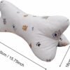 Neck & Cervical Pillows Dog Bone Shaped Travel Neck Pillows With Washable Removable Cover For Car Bus Truck Driving Comfort Head Rest Support Bone Pillows For Neck Chiropractic Pillow ( Size : A ) - Image 7