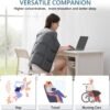 L'AGRATY Weighted Lap Blanket 5lb: Small Weighted Blankets for Adults Portable Travel - Cooling Weighted Lap Pad Blanket for Relaxation Sleeping - Cozy Lap Blanket Washable All-Season(29" x 24") - Image 7