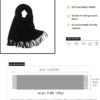 Women Winter Scarf Pashmina Shawls and Wraps for Evening Dresses Shawls for Women Wedding - Image 5