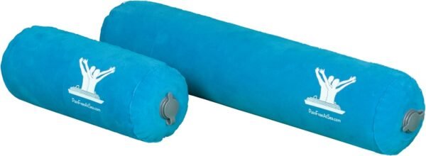 Pain Free at Sea Inflatable Rolls Pillow for Posture Therapy - Long & Short Body Pillows for Adults, Inflatable Cervical Pillow and Lumbar Support Pillow for Office Chair, Neck Pillow and Back Support