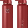 IRON °FLASK Sports Water Bottle - Wide Mouth with 3 Straw Lids - Stainless Steel Sports Water Bottles for Gym and Outdoor - for Men, Women & Kids - Double Wall - Double Walled - Image 3