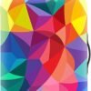 Luggage Cover for Travel Suitcase Protector Anti-scratch, Fits 18-32 Inches, Waterproof Stretchable Thickened Dustproof Spandex Fabric with Zipper (Rainbow, S (19-21 Inch Suitcase)) - Image 4