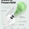 Kids Ear Plugs for Ear Pressure Relief, 2 Pairs Soft Reusable Noise Reduction Ear Plugs for Children, Airplane Travel Essentials Kids for Flying, Ear Pressure Relief, Study (S-WT paw, M-GN paw) - Image 2