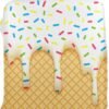 Ice Cream Travel Luggage Cover Polyester Suitcase Protector Washable Baggage Covers XL(31-32 inch luggage) - Image 2