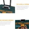 Travel Suitcase Protector African American Woman Elastic Protective Washable Luggage Cover With Concealed Zipper Suitable For 18-32 Inch【S (for 18-21 inch luggage)】 - Image 2