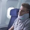 Travel Pillow for Airplane Neck Chin Support Memory Foam Machine Washable Adults Unisex Neck Pillows for Travel Airplane Sleeping Car Office Grey Small - Image 8