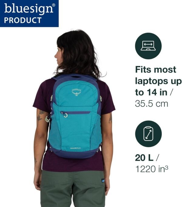 Osprey Daylite Plus Commuter Backpack, Tan Concrete - Image 2