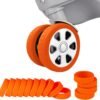 Luggage Wheel Covers for Suitcase,14 Pack Luggage Wheel Protector Covers for most 8-spinner Wheels Carry on Luggage