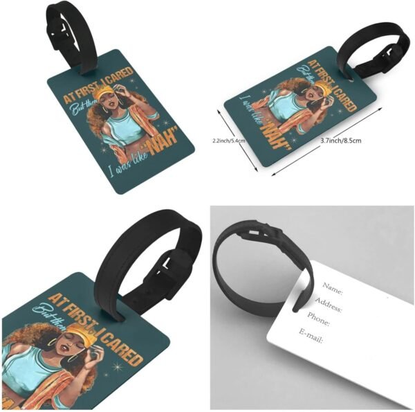 Travel Suitcase Protector African American Woman Elastic Protective Washable Luggage Cover With Concealed Zipper Suitable For 18-32 Inch【S (for 18-21 inch luggage)】 - Image 7