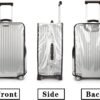 Yuppies Clear PVC Suitcase Cover, Protective Luggage Cover for 28 inch Wheeled Suitcase (28inch (19.2" L x 12.1" W x 24.8" H)) - Image 5
