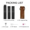 LISAPACK 8ML Atomizer Perfume Spray Bottle for Travel (3 PCS) Empty Cologne Dispenser, Portable Sprayer (Black) - Image 6