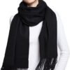 Wander Agio Women's Fashion Scarves Long Shawl Winter Thick Warm Knit Large Plaid Scarf
