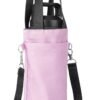 Linkidea Water Bottle Holder Strap Bag Compatible with YETI Rambler Bottle 26oz, Owala FreeSip 24oz/32oz, Hydro Flask, Lightweight Insulated Bottle Sling Carrier Pouch for Travel