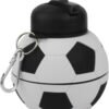 Maccabi Art Clip-On Collapsible 1 Liter, 34 oz. size BPA-Free Silicone Soccer Ball Large Water Bottle for Kids - Image 6