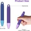 Kid-Friendly Pens for Touch Screens - 2 Pack of Purple and Blue Stylus Pens Compatible with Kindle, iPad, iPhone - Image 3