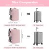 Taygeer Travel Backpack for Women, Carry On Backpack with USB Charging Port & Shoe Pouch, TSA 15.6inch Laptop Backpack Flight Approved, Nurse Bag Casual Daypack for Weekender Business Hiking, Pink - Image 5