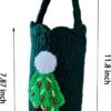 ‎Crochet Water Bottle Holder Compatible with YETI,Owala,Hydro Flask 20oz Travel Tumbler,Water Bottle Carrier Bag for SUNWILL/JENVIO/WETOWETO/HASLE OUTFITTERS and More 20oz Travel Coffee Mugs - Image 2
