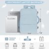 Large Travel Backpack Women, Carry On Bags For Airplanes, Lightweight Personal Item Bag, Laptop Backpack, Casual Work Gym College Weekender Bag, Light blue - Image 3