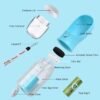 Dog Water Bottle with Food Container & Poop Bag Holder, Travel Water Bowl, Portable Pet Dispenser, Dog Stuff Accessories Items, Puppy Essentials Necessities for Yorkie Chihuahua Walking Hiking - Image 3