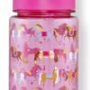 Wildkin Kids 16 oz Reusable BPA-Free Tritan Plastic Water Bottle with Leak Proof Lid for Boys & Girls, Durable and Easy to Clean Water Bottles for Toddlers - Horses - Image 2
