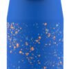ZULU Kids Flex 12oz Tritan Stainless Steel Insulated Water Bottle with Silicone Spout, Leak-Proof Locking Flip Lid and Soft Touch Carry Loop for School Backpack, Lunchbox, and Outdoor Sports, Blue