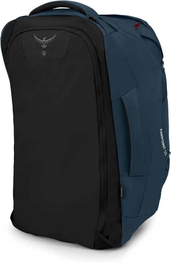 Osprey Farpoint 55L Men's Travel Backpack, Muted Space Blue - Image 8
