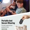 Kids Ear Plugs for Ear Pressure Relief, 2 Pairs Soft Reusable Noise Reduction Ear Plugs for Children, Airplane Travel Essentials Kids for Flying, Ear Pressure Relief, Study (S-WT paw, M-GN paw) - Image 6