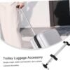 CALLARON 1pc Single Tie Rod Lug Trolley Business Accessories Aluminum Hand Truck Stretchable Telescopic Handle Luggage Telescopic Handle Telescopic Rod for Suitcase Travel Suitcase Handle - Image 9