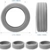 10 Pcs/Set Luggage Wheel Cover Protector Soft Silicone Wheel Covers for Suitcase/Baggage/Trolley Case/Handbag - Image 2