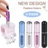 Travel Mini perfume Refillable Atomizer Container, Pocket Travel Size Cologne Sprayer, Perfume Scent Pump Case, Fragrance Empty spray bottle for Traveling and Outgoing 5ml - Image 6
