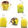 Kawaii Kitten Cat Travel Luggage Cover Durable Anti-Scratch Suitcase Protector Luggage Case Hiking Baggage Covers Protector Trunk Cover Case Fit 18-21 Inch - Image 4